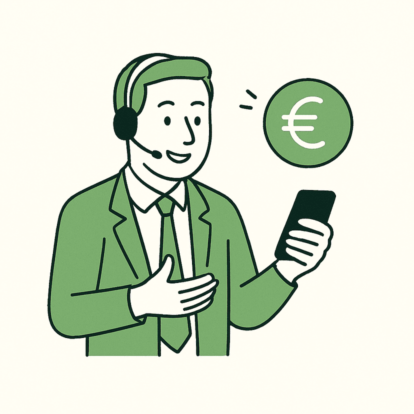 Vertriebsprofi im Gespräch